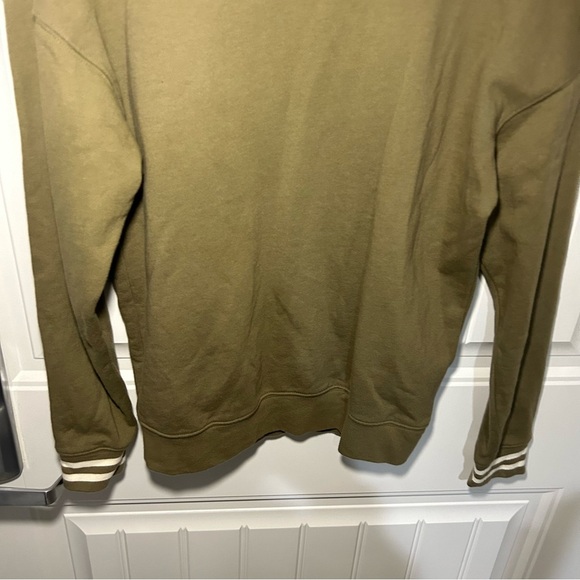 Madewell Resourced Cotton Studio Ringer Mock Neck Sweatshirt Size XS - Picture 4 of 10